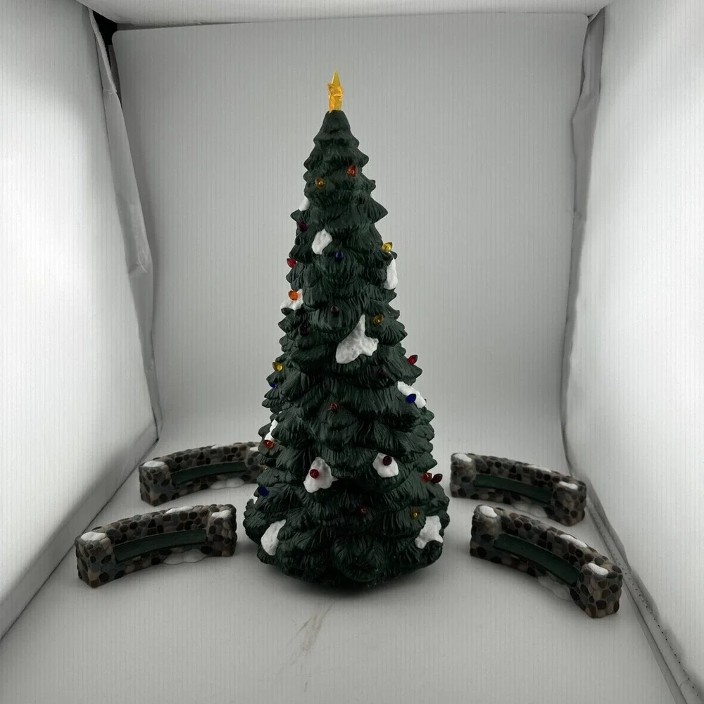 Dept 56 Heritage Village 1997 TOWN TREE Set of 5 #55654